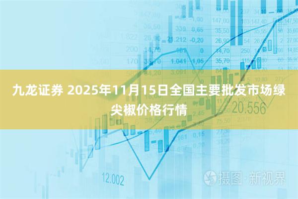 九龙证券 2025年11月15日全国主要批发市场绿尖椒价格行情